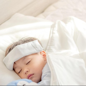 Khi sốt trẻ em mệt mỏi, cơ thể, uể oải