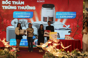 Những món quà đã tìm thấy chủ nhân sau phần bốc thăm trúng thưởng của chương trình