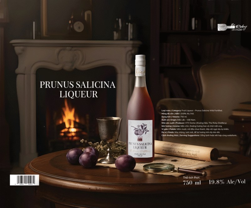 Rượu Prunus Salicina Liqueur (Rượu mận)
